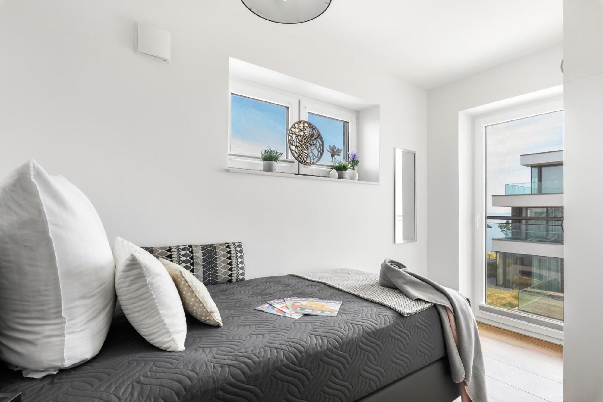 Brise- Direkt Am Wasser, Hafenblick, Fahrstuhl, Sauna, Ueberdachter Balkon Olpenitz Exterior photo